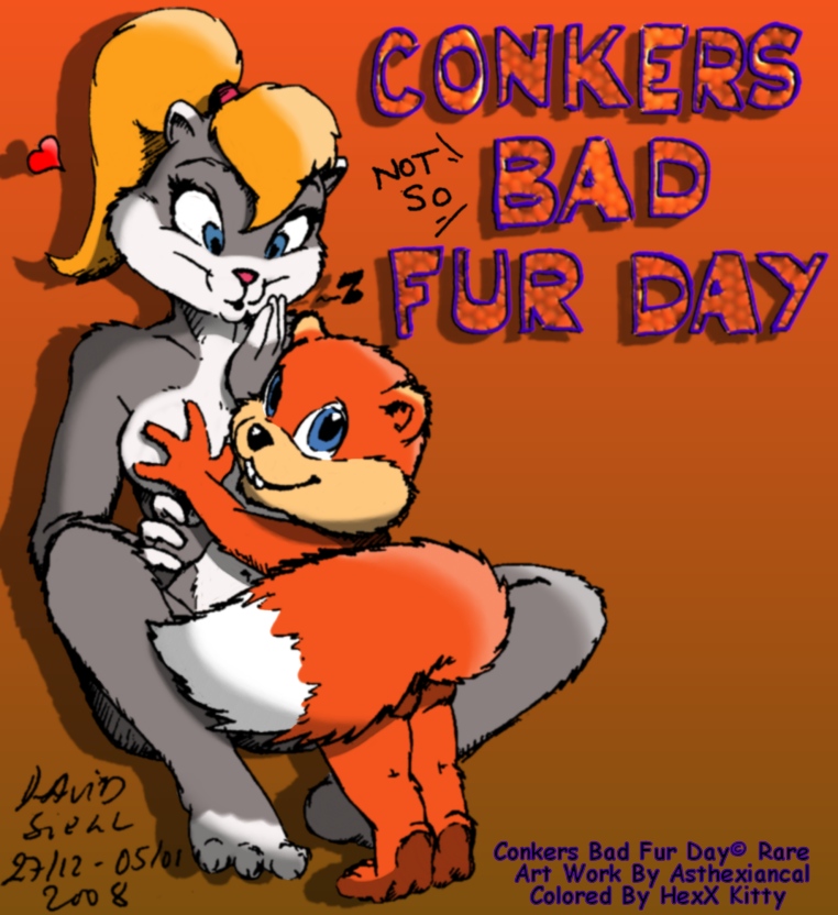 bad porn conker's fur day berri Growther the seven deadly sins