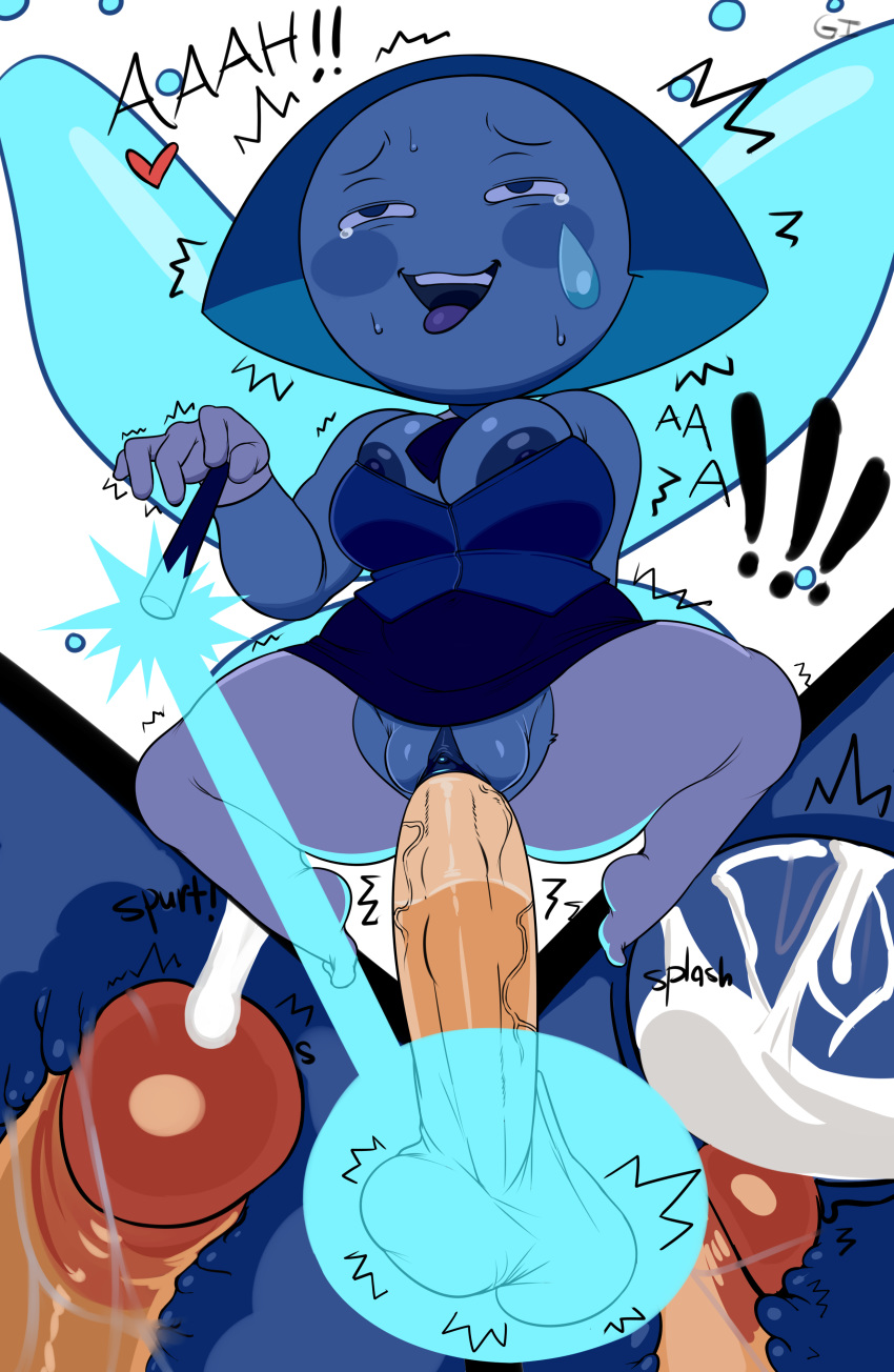 aquamarine universe and steven topaz Dragon ball super girl saiyan