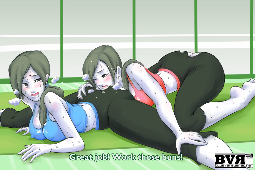 tumblr wii trainer fit Robin and raven having sex